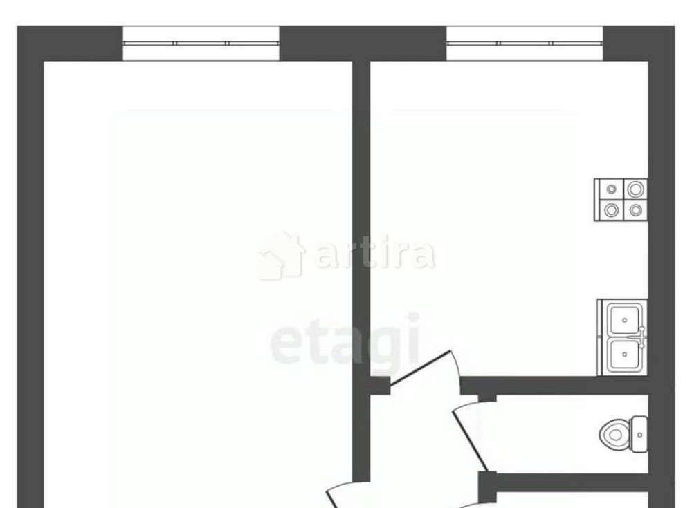 Комната, 12.9 м2, 7/16 эт. Москва - изображение 7