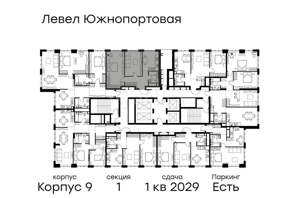 2-комн. квартира, 59 м2, 35/49 эт. Москва - изображение 20