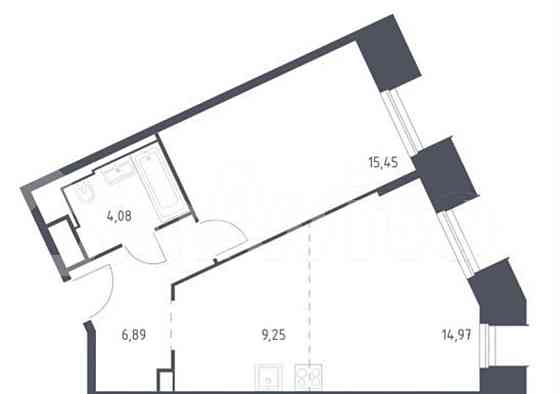 2-комн. апарт-ы, 50.7 м2, 15/30 эт. Москва