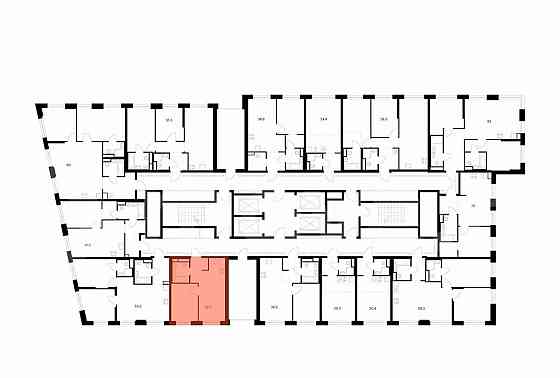 1-комн. квартира, 32.7 м2, 18/43 эт. Москва