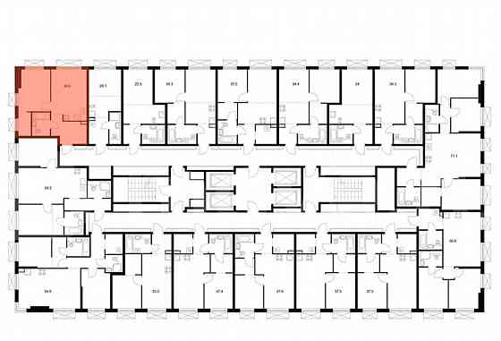 1-комн. квартира, 40.6 м2, 13/30 эт. Москва