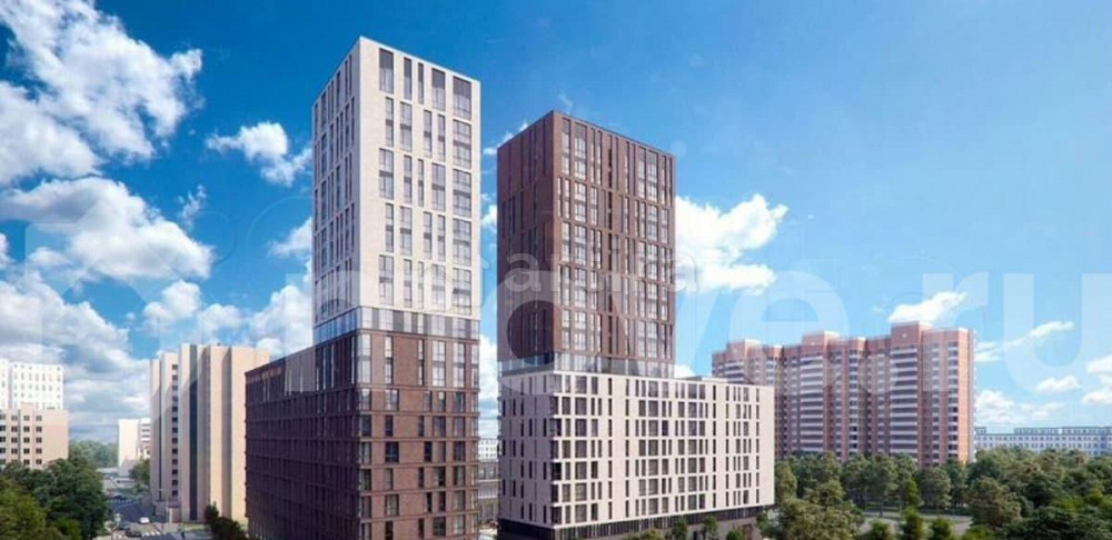 2-комн. квартира, 56.7 м2, 1/20 эт. Москва - изображение 2