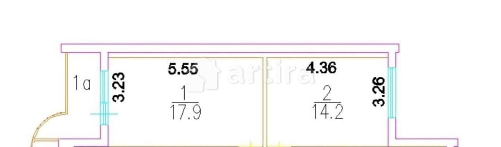 Комната, 14.2 м2, 15/17 эт. Москва - изображение 5