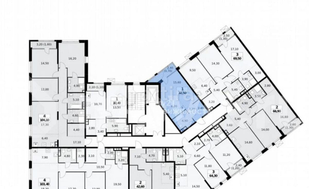 Студия, 32.5 м2, 5/16 эт. Москва - изображение 5