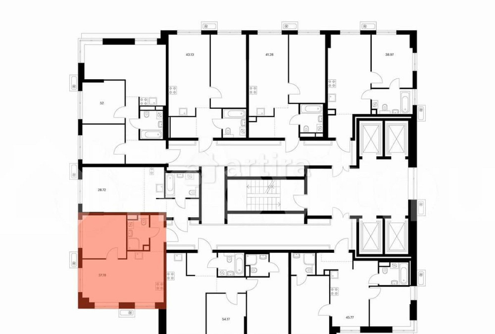 1-комн. квартира, 37.8 м2, 32/32 эт. Москва - изображение 2