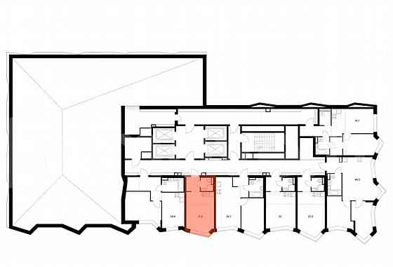 Студия, 21.8 м2, 29/31 эт. Москва