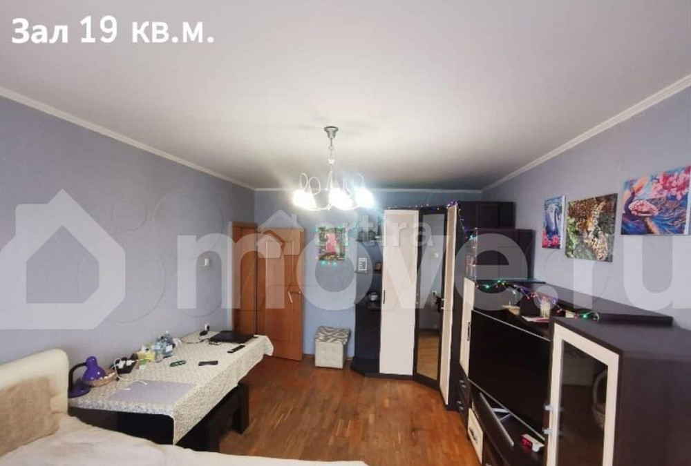 3-комн. квартира, 74 м2, 1/17 эт. Москва - изображение 2