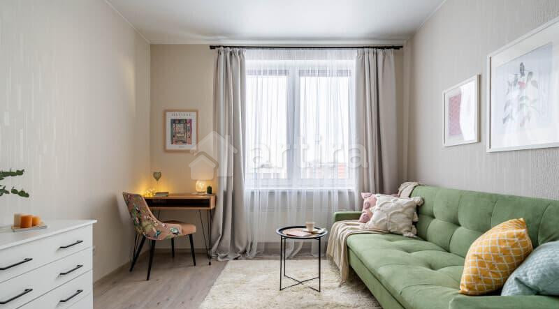 1-комн. квартира, 39 м2, 17/24 эт. Санкт-Петербург - изображение 8