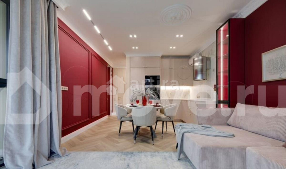 2-комн. квартира, 52.1 м2, 3/22 эт. Москва - изображение 4