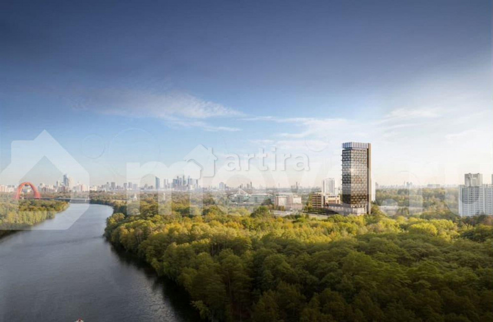 1-комн. пентхаус, 47.6 м2, 7/27 эт. Москва - изображение 4