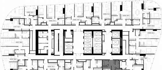 1-комн. квартира, 51.6 м2, 43/90 эт. Москва