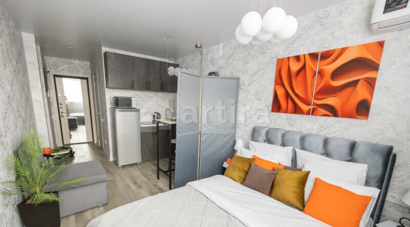 Студия, 22 м2, 4/17 эт. Воронеж - изображение 14