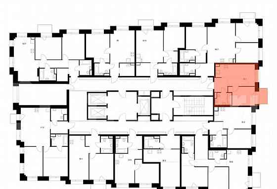 1-комн. квартира, 33.1 м2, 7/23 эт. Москва