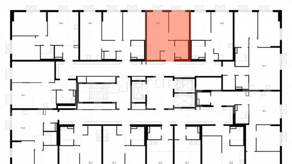 1-комн. квартира, 32.6 м2, 15/24 эт. Москва - изображение 3