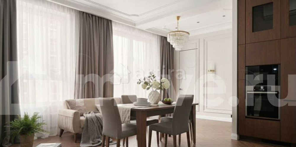 4-комн. квартира, 91 м2, 2/19 эт. Москва - изображение 1