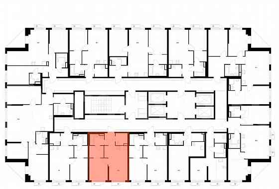1-комн. квартира, 39.1 м2, 2/32 эт. Москва