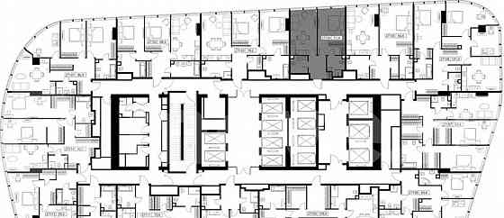 1-комн. квартира, 51.4 м2, 71/90 эт. Москва