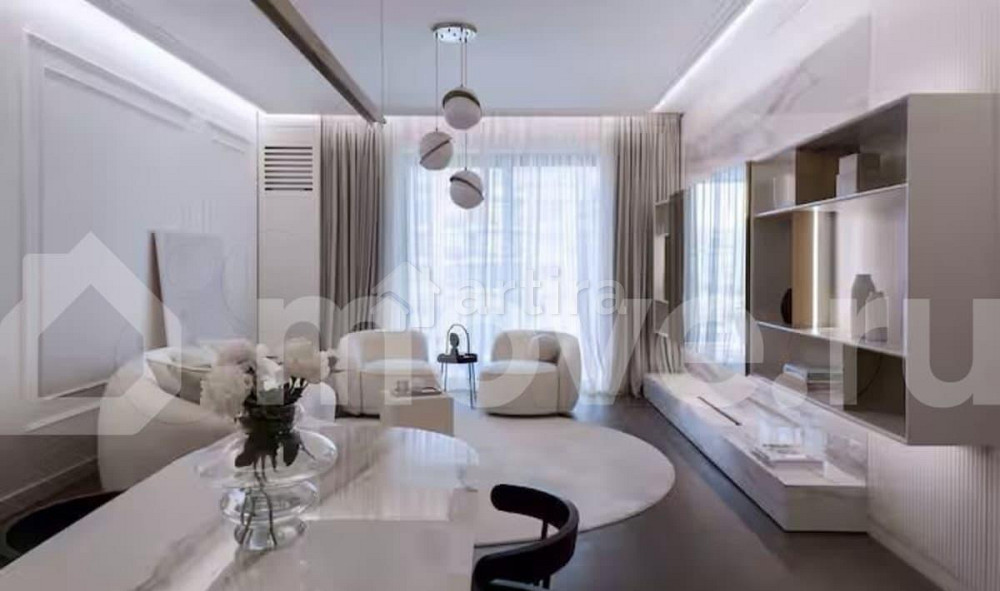 3-комн. апарт-ы, 90.5 м2, 22/29 эт. Москва - изображение 4