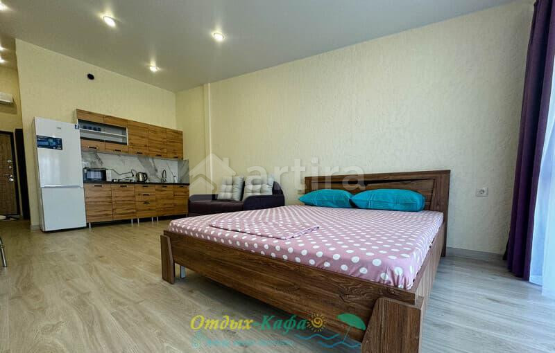 1-комн. апарт-ы, 38 м2, 5/5 эт. Феодосия - изображение 1