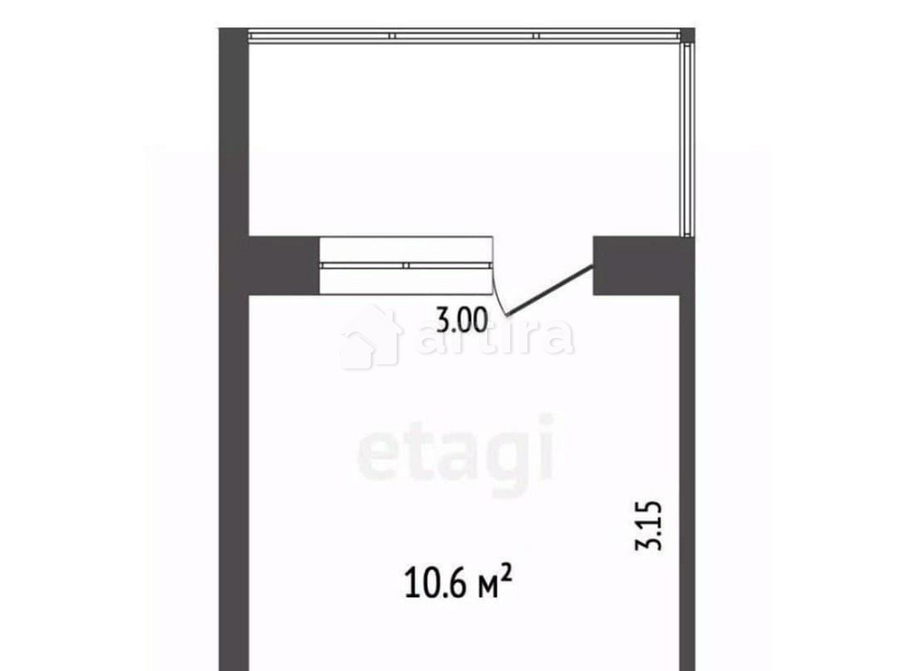 Комната, 10.6 м2, 9/9 эт. Москва - изображение 5