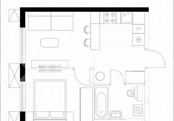 1-комн. квартира, 31 м2, 11/17 эт. Москва