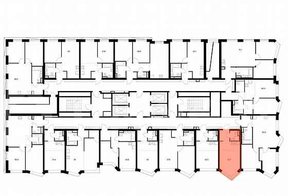 Студия, 22.7 м2, 12/31 эт. Москва