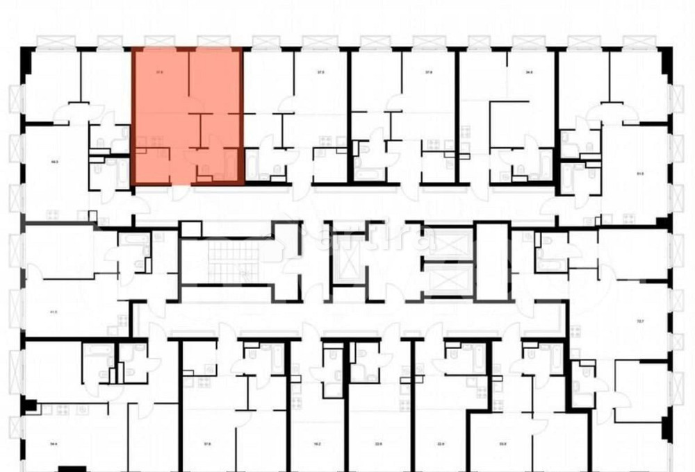 1-комн. квартира, 37.6 м2, 11/20 эт. Москва - изображение 3