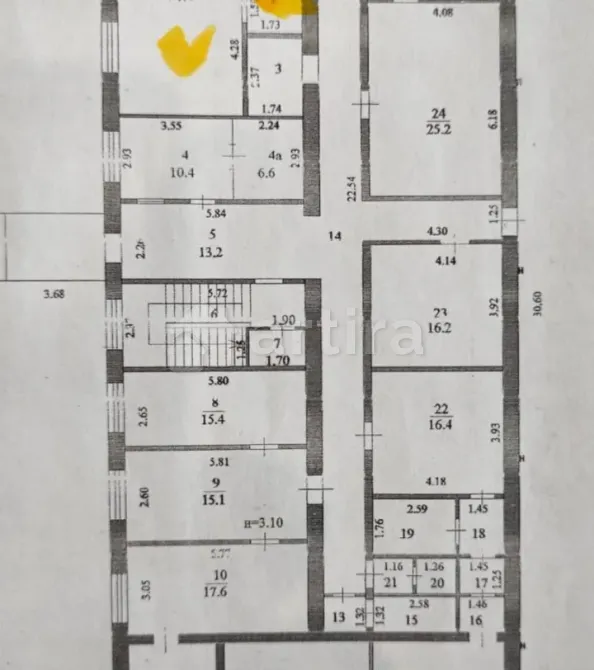 Сдается помещение площадью 34 м², 1/2 Саранск - изображение 3