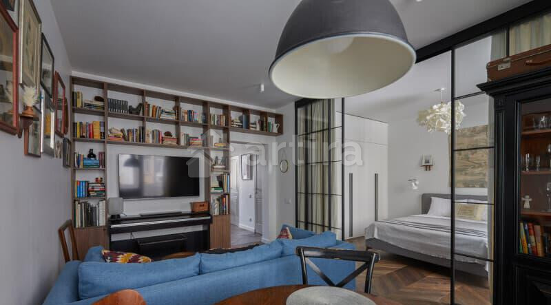 1-комн. квартира, 53 м2, 4/8 эт. Москва - изображение 12