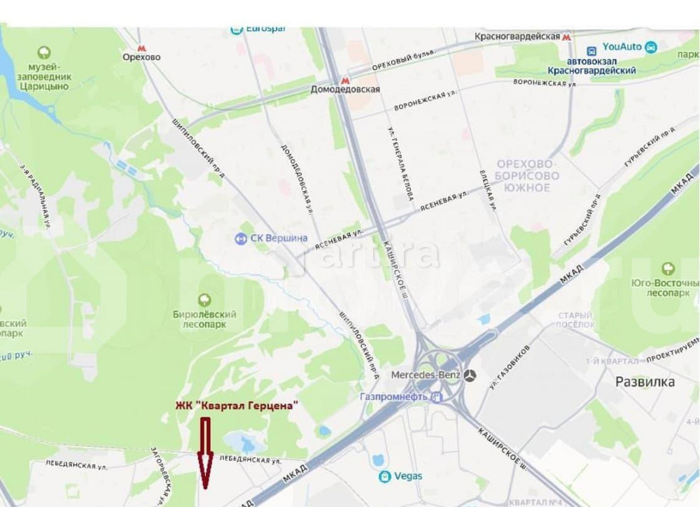 1-комн. квартира, 33 м2, 11/30 эт. Москва - изображение 2