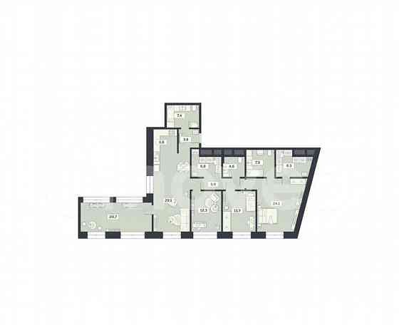 4-комн. квартира, 150.4 м2, 27/27 эт. Москва