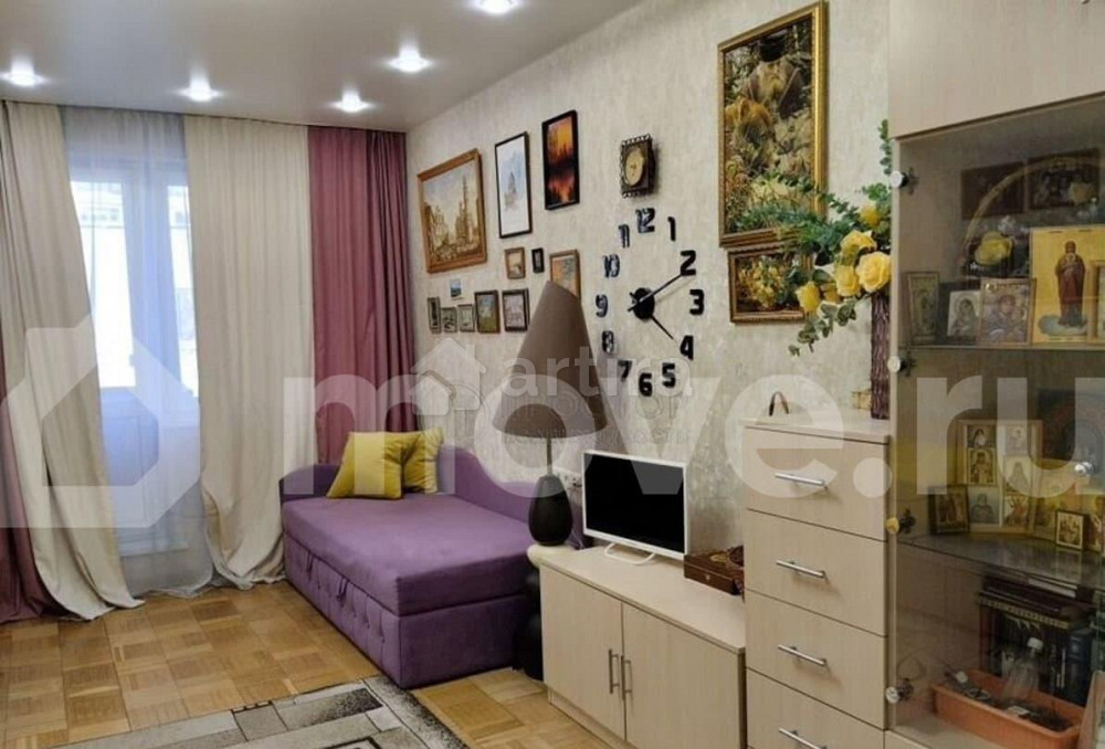 3-комн. квартира, 76.8 м2, 2/17 эт. Москва - изображение 7