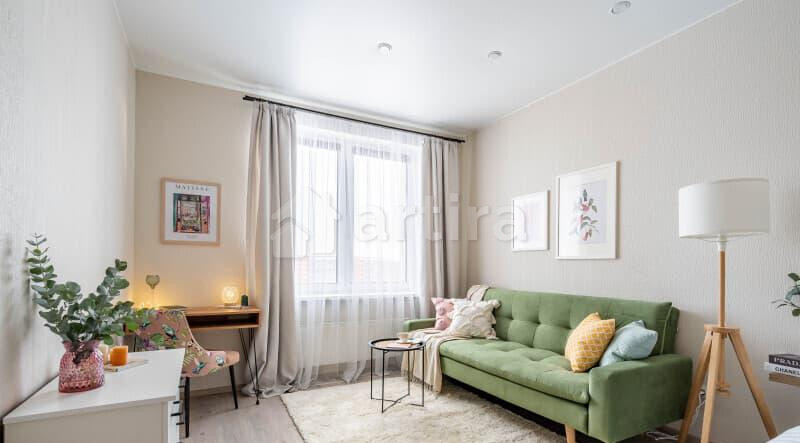 1-комн. квартира, 39 м2, 17/24 эт. Санкт-Петербург - изображение 3