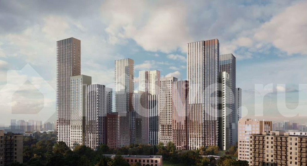 2-комн. квартира, 58.7 м2, 4/43 эт. Москва - изображение 3