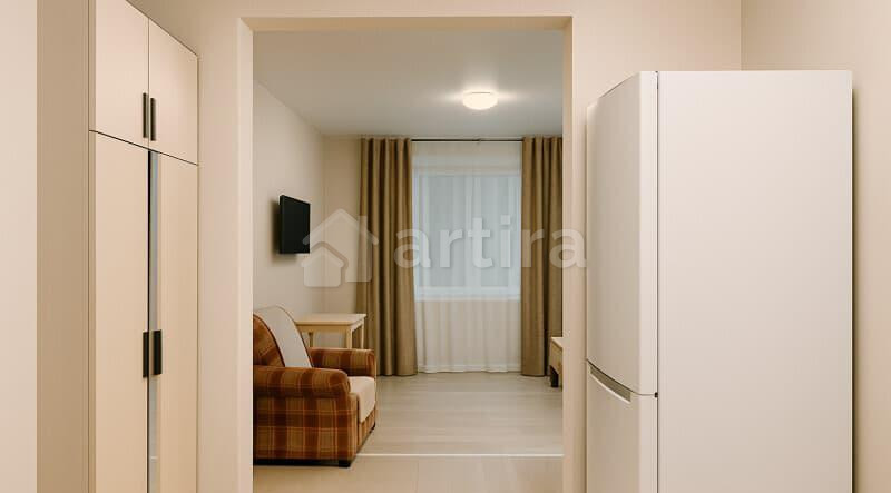 1-комн. апарт-ы, 24.8 м2, 7/17 эт. Королев - изображение 12