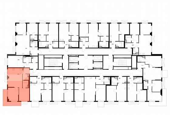 2-комн. квартира, 58.5 м2, 10/24 эт. Москва