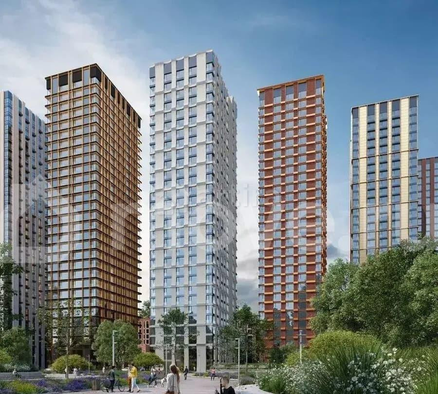 3-комн. квартира, 79.1 м2, 25/30 эт. Москва - изображение 2