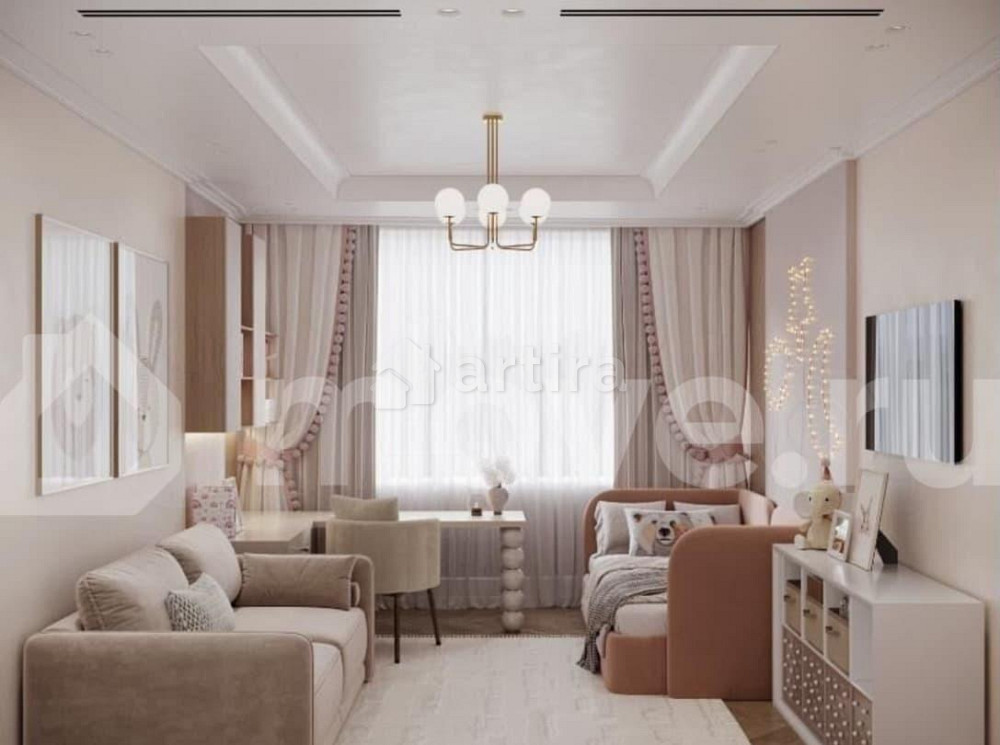 3-комн. квартира, 112 м2, 5/31 эт. Москва - изображение 1