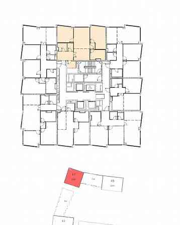 3-комн. квартира, 86.5 м2, 10/24 эт. Москва