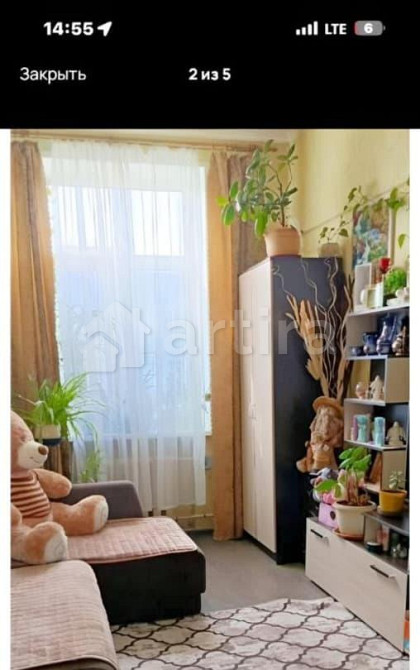 Комната, 16.3 м2, 5/5 эт. Москва - изображение 3