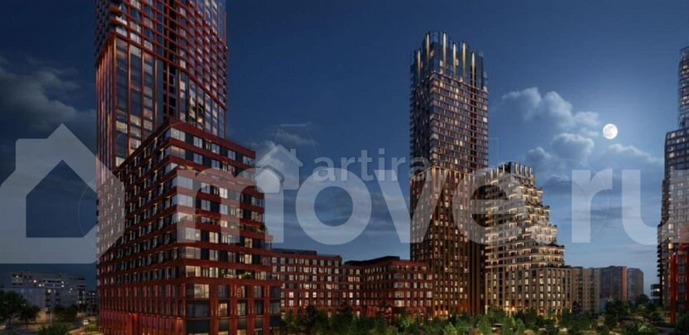 3-комн. квартира, 118.2 м2, 26/39 эт. Москва - изображение 2