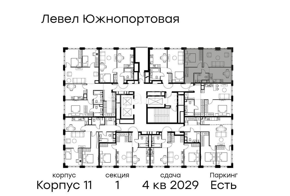 2-комн. квартира, 49.9 м2, 7/16 эт. Москва - изображение 3