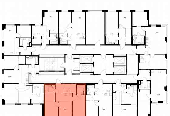 2-комн. квартира, 57.5 м2, 28/32 эт. Москва