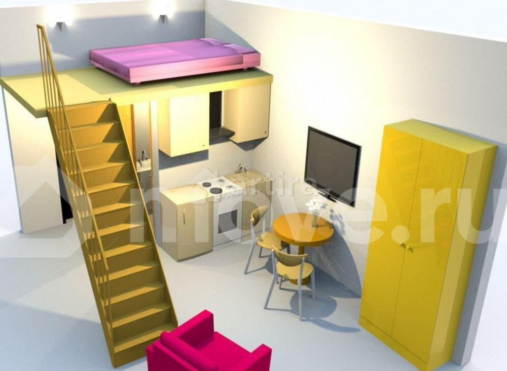 Студия, 11.5 м2, 2/18 эт. Москва - изображение 6