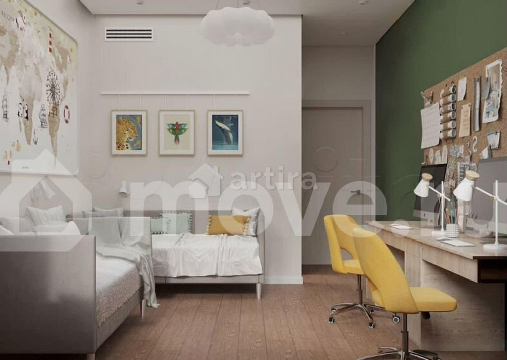 3-комн. квартира, 96.9 м2, 7/15 эт. Москва - изображение 2