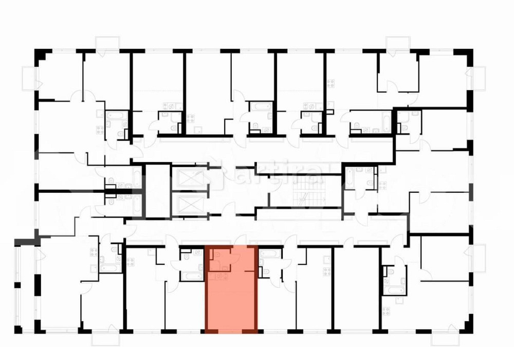 Студия, 20.9 м2, 10/16 эт. Москва - изображение 2