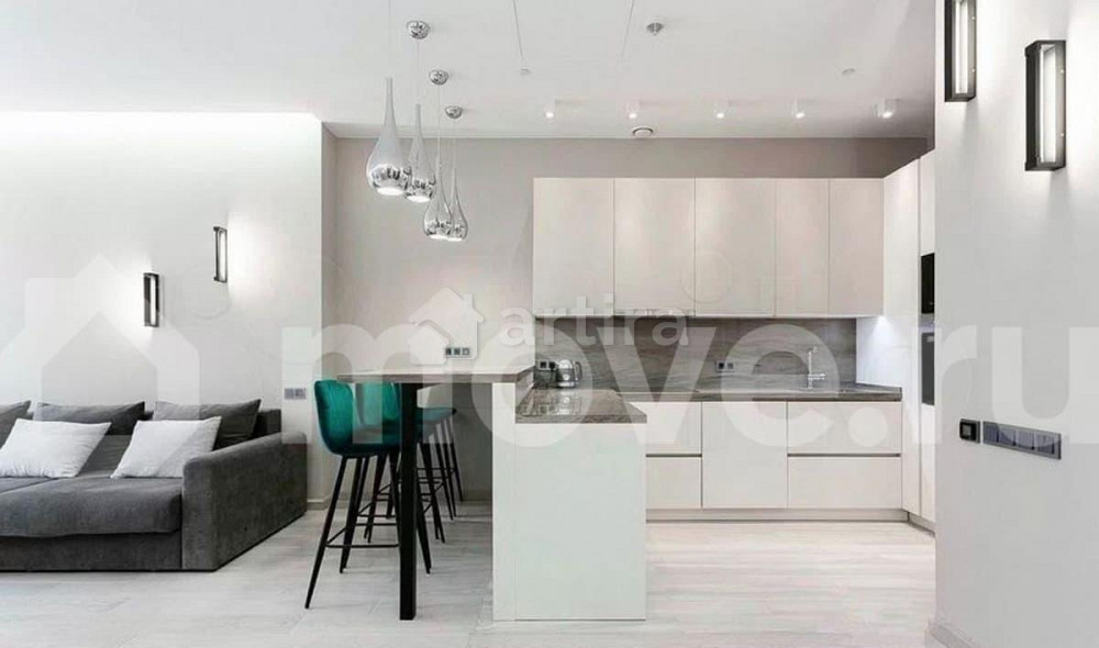 2-комн. апарт-ы, 65 м2, 25/78 эт. Москва - изображение 2