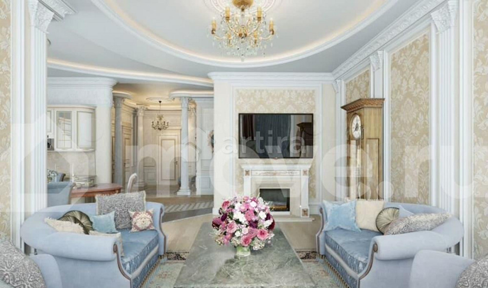 3-комн. квартира, 95.9 м2, 3/7 эт. Москва - изображение 1