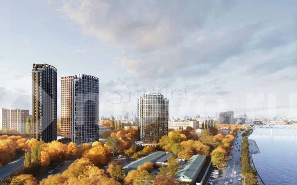 1-комн. квартира, 32.8 м2, 3/28 эт. Москва - изображение 1