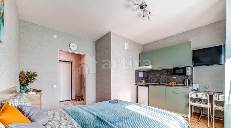 1-комн. апарт-ы, 29 м2, 13/18 эт. Санкт-Петербург - изображение 5